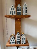 7 Bols huisjes KLM - Delfts blauw, Verzamelen, Ophalen of Verzenden, Zo goed als nieuw, Gevuld