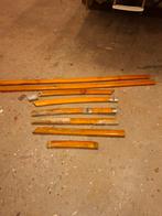 Teak houten railing / leuning., Watersport en Boten, Ophalen of Verzenden, Gebruikt, Tuigage en Masten, Zeilboot