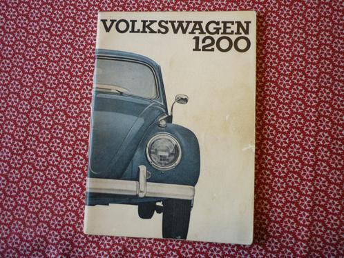 Mooi Volkswagen 1200 boek in zeer goede staat, Auto diversen, Handleidingen en Instructieboekjes, Ophalen of Verzenden