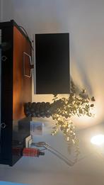 Ikea HEMNES desk bureau with glass top (purchased on own), Huis en Inrichting, Ophalen, Zo goed als nieuw, 25 tot 50 cm, Rechthoekig