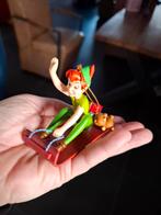 Disney kerst ornament grolier peter pan, Ophalen, Peter Pan of Pinokkio, Zo goed als nieuw, Beeldje of Figuurtje
