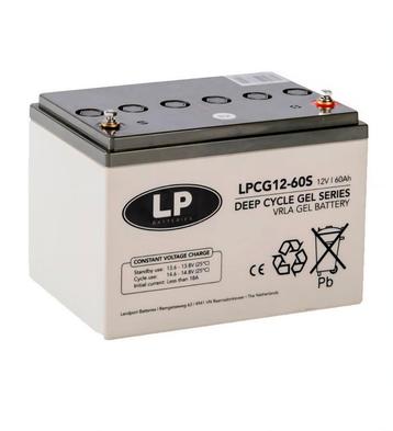 LP Deep Cycle Gel Accu 12V 60Ah - Nieuw beschikbaar voor biedingen