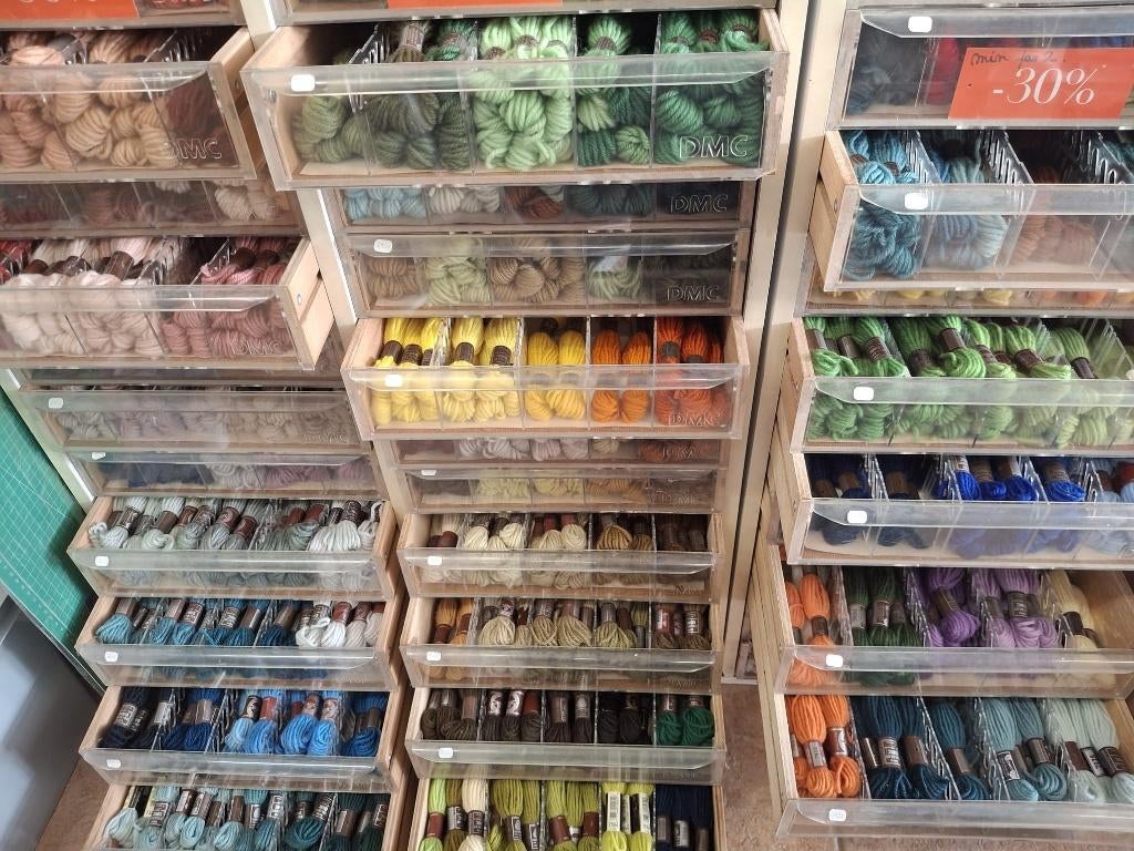 DMC garens & knopen, Ophalen, Nieuw, Handborduren, Borduurgaren of Zijde