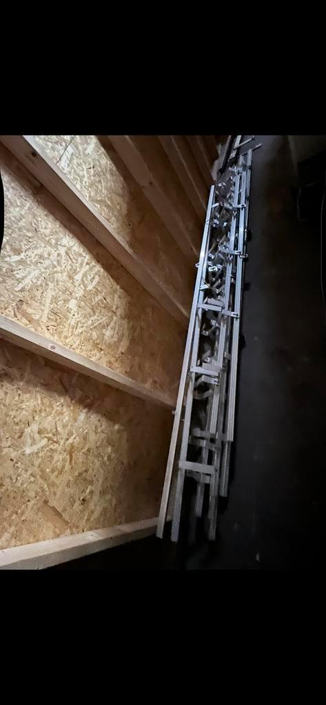 Zonnepaneel Compleet Systeem, Doe-het-zelf en Verbouw, Zonnepanelen en Toebehoren, Gebruikt, Compleet systeem, 200 wattpiek of meer