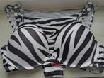 2 Nieuwe bikini's Zw/Wit/Zilv Dierenprint+stippen Push Up M, Ophalen of Verzenden, Zo goed als nieuw, Overige kleuren, Bikini