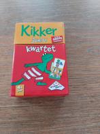 Kikker junior kwartet, Verzamelen, Speelkaarten, Jokers en Kwartetten, Ophalen of Verzenden, Zo goed als nieuw