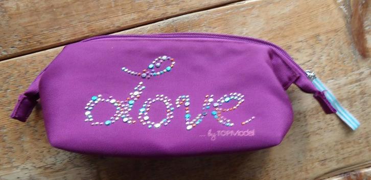 Origineel Top Model / TopModel etui paars, Diversen, Schoolbenodigdheden, Zo goed als nieuw, Ophalen of Verzenden