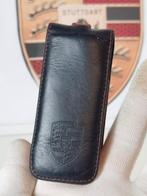 Origineel porsche sleuteletui van echt leder / sleutelhoes, Ophalen of Verzenden, Nieuw, Zwart, Leer