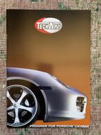 Brochure Porsche Cayman 987 Techart tuning met prijslijst, Boeken, Nieuw, Porsche, Ophalen of Verzenden, Porsche