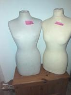 Twee paspoppen voor kleding maken, Ophalen, Gebruikt, Paspop