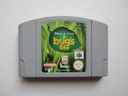 Bug's Life N64 Luizenleven Nintendo 64, Spelcomputers en Games, Games | Nintendo 64, Platform, 1 speler, Vanaf 3 jaar, Ophalen of Verzenden