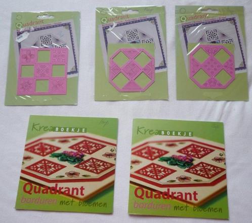 Quadrant borduren (veel in 1 koop), Hobby en Vrije tijd, Kaarten | Zelf maken, Gebruikt, Overige typen, Overige thema's, Ophalen of Verzenden