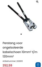 Perstang voor ongeisoleerde kabelschoen, Doe-het-zelf en Verbouw, Gereedschap | Handgereedschap, Ophalen, Gebruikt