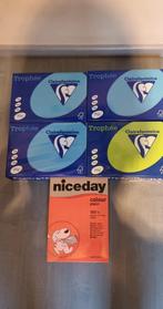 Gekleurd papier maat A4 ( merk Clairfontaine ), Diversen, Ophalen of Verzenden, Nieuw