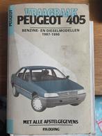 Vraagbaak Peugeot 405 alle modellen, Boeken, Ophalen of Verzenden, Gelezen, Peugeot