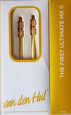 OCCASION Van den Hul The First Ultimate RCA interlink 1,5 m., Van den Hul, Ophalen of Verzenden, Zo goed als nieuw, Interlink-kabel