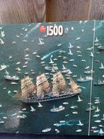 Jumbo 1500 Stukjes Puzzel - Zeilschepen, Ophalen of Verzenden, 500 t/m 1500 stukjes, Gebruikt, Legpuzzel