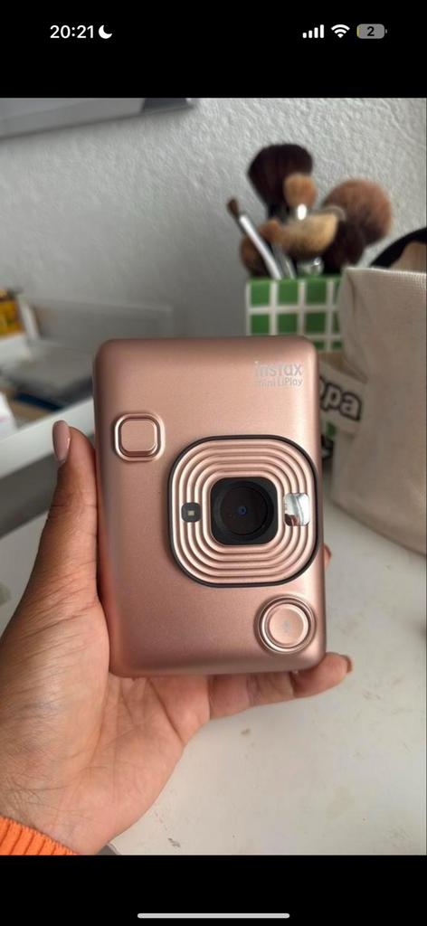 Fujifilm Instax Mini LiPlay Camera - Zo goed als nieuw, Compact, Ophalen of Verzenden, Zo goed als nieuw, Fuji
