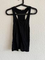 Zwart racerback hemd van Made in Italy, maat M, Maat 38/40 (M), Zwart, Ophalen of Verzenden, Zo goed als nieuw