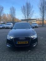 Audi A3 1.6 TDI 77KW Sportback S-tronic 2013 Zwart, Auto's, 4 cilinders, USB, Zwart, Leder