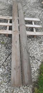 2 stuks vlonderplank, Tuin en Terras, Minder dan 180 cm, Gebruikt, Ophalen, Planken