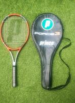Prince Force 3 Oversize tennisracket L3 Oranje-grijs-wit, Sport en Fitness, Tennis, Gebruikt, Prince, Ophalen of Verzenden, Racket