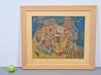Surrealistische compositie Piet Koenen Moderne art abstract, Antiek en Kunst, Ophalen of Verzenden