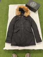 Woolrich jas winter parka met bontkraag, Zwart, Ophalen of Verzenden, Zo goed als nieuw, Woolrich