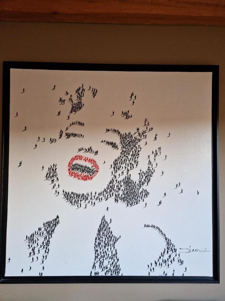Zhang Xiang Ming "Marilyn Monroe", Antiek en Kunst, Kunst | Schilderijen | Modern, Ophalen of Verzenden