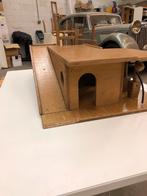 Houten speelgoed Garage, merk: van Dijk, Ophalen of Verzenden, Zo goed als nieuw, Overige typen