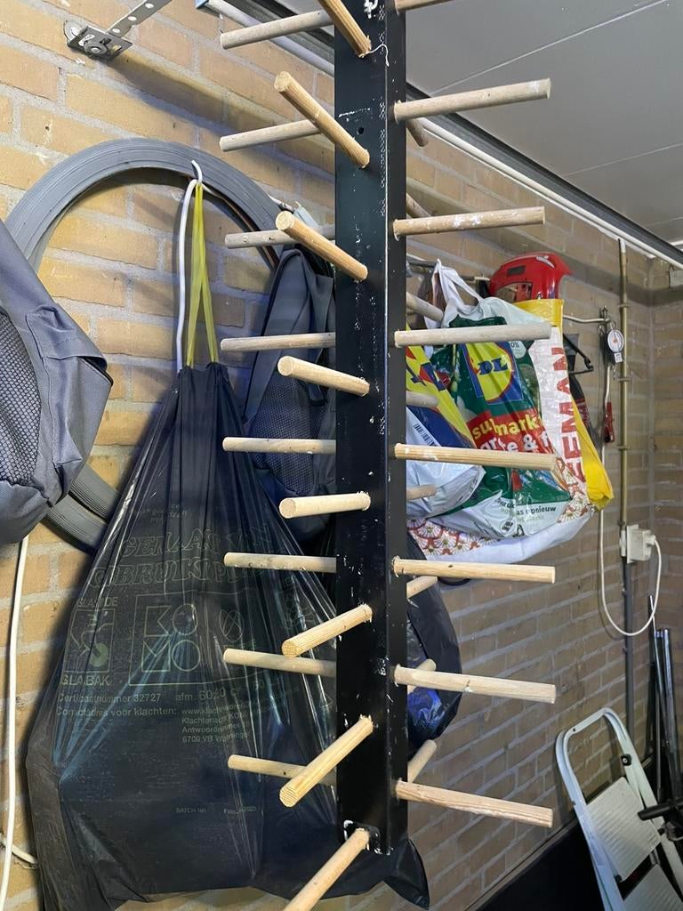 Zitstok, Ophalen, Zo goed als nieuw, Metaal, Vogelkooi