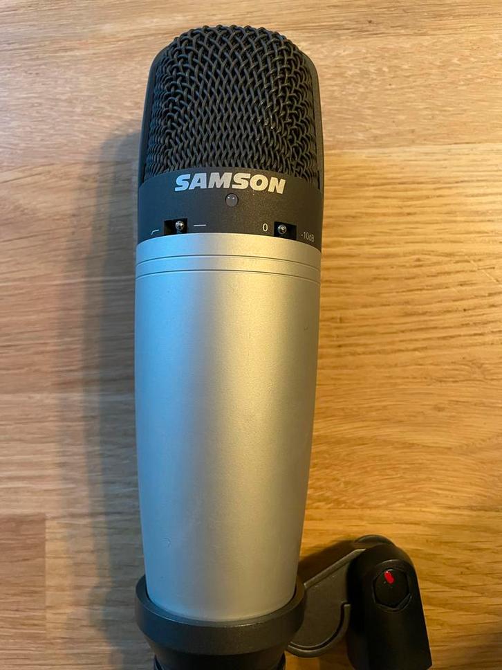 Samson C03 Condenser Microfoon - Goede Sta, Muziek en Instrumenten, Microfoons, Zo goed als nieuw, Studiomicrofoon, Ophalen of Verzenden