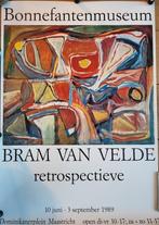Poster Bram Van de Velden (mid century style), Rechthoekig Staand, Ophalen of Verzenden, Zo goed als nieuw, A1 t/m A3