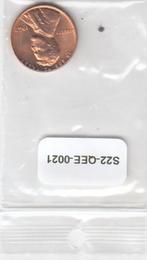 S22-QEE-0021-M100 United States 1 Cent UNC 1967 KM201, Losse munt, Verzenden, Noord-Amerika