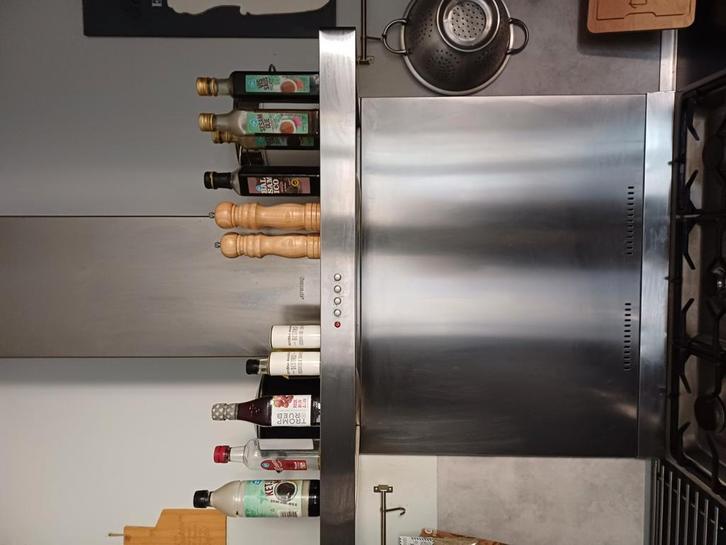 Smeg afzuigkap, Witgoed en Apparatuur, Afzuigkappen, Gebruikt, Wandschouwkap, Ophalen