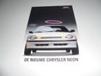 previewbrochure nieuwe Chrysler Neon, Verzenden, Nieuw, Overige merken