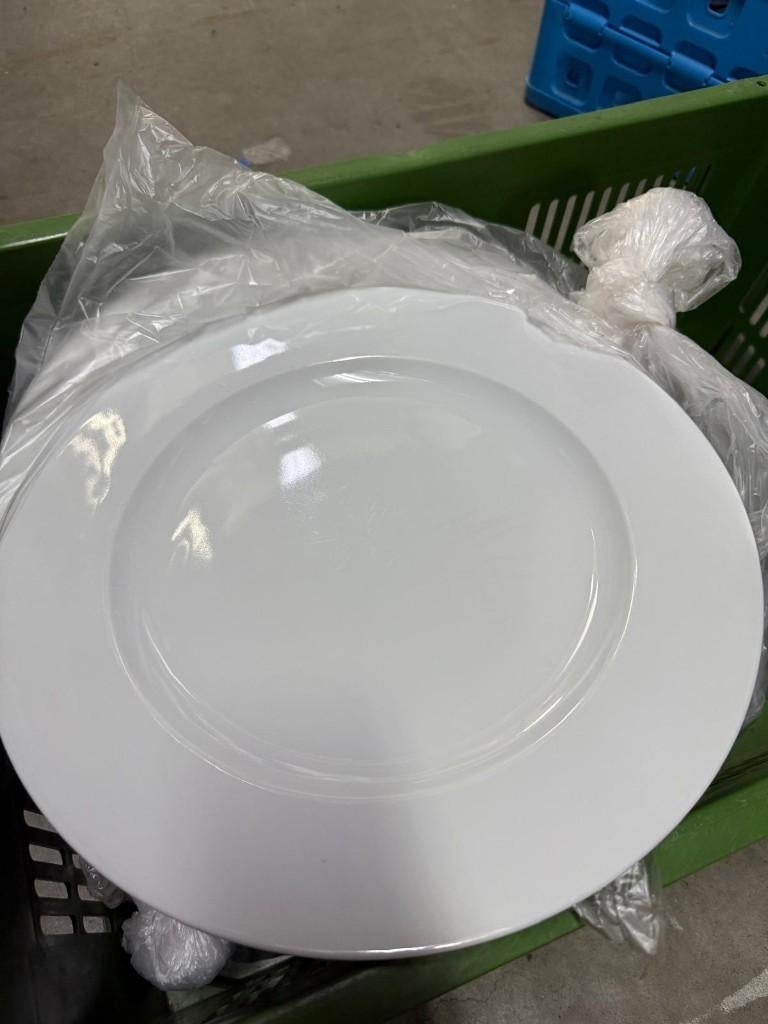 20x wit pizzabord, Huis en Inrichting, Keuken | Servies, Ophalen, Time Out, Bord(en), Overige stijlen