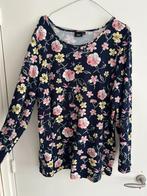 Shirt blauw met bloemenprint maat M, Maat 38/40 (M), Zizzi, Blauw, Ophalen of Verzenden