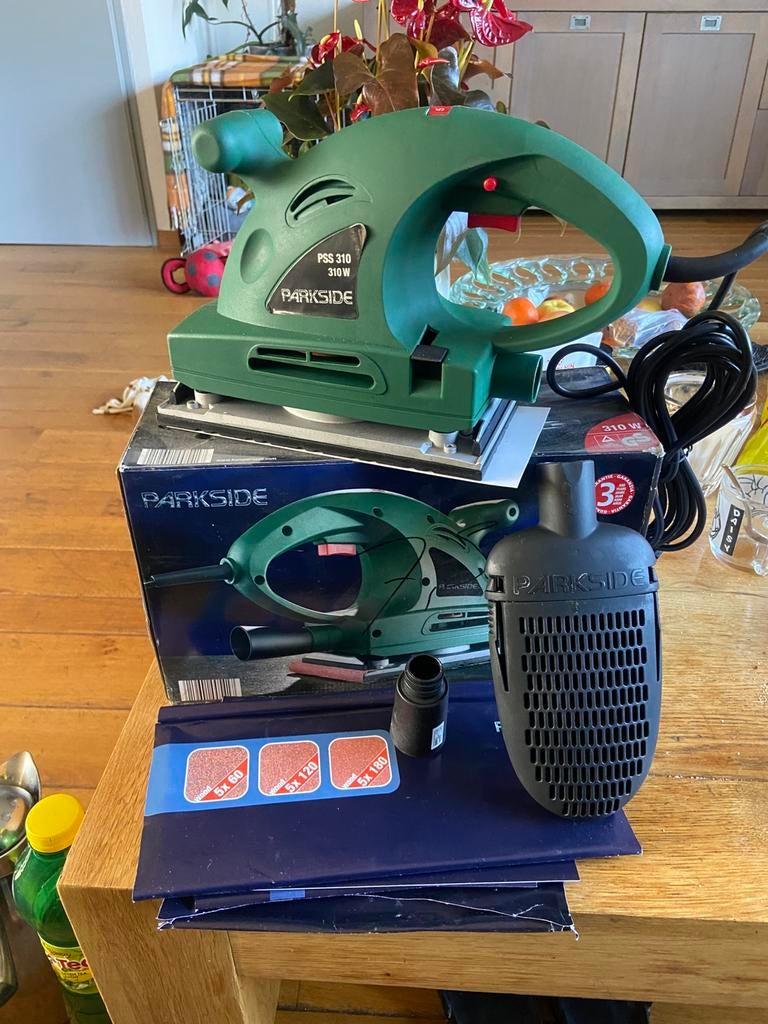 Schuurmachine Parkside, Doe-het-zelf en Verbouw, Gereedschap | Schuurmachines, Ophalen of Verzenden, Nieuw, Minder dan 600 watt