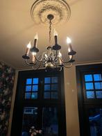 Antieke messing kroonluchter, Huis en Inrichting, Lampen | Kroonluchters, Ophalen, Gebruikt, Metaal