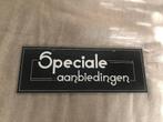 Vroom & Dreesmann -etalage bord-, Ophalen of Verzenden