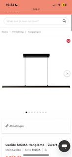 Hanglamp Lucide Sigma, Ophalen of Verzenden, Nieuw, Minder dan 50 cm