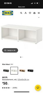 Besta basiselement wit nieuw, Huis en Inrichting, Ophalen, Nieuw, Minder dan 150 cm, Minder dan 100 cm