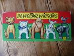 Vrolijke vriendjes knikkerspel, Kinderen en Baby's, Speelgoed | Houten speelgoed, Ophalen of Verzenden, Zo goed als nieuw, Overige typen