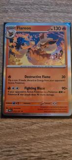 Flareon HOLO 013/131 Prismatic Evolutions, Ophalen of Verzenden, Zo goed als nieuw