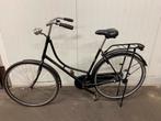 Zwarte oma fiets, Fietsen en Brommers, Fietsen | Dames | Omafietsen, Ophalen, Gebruikt
