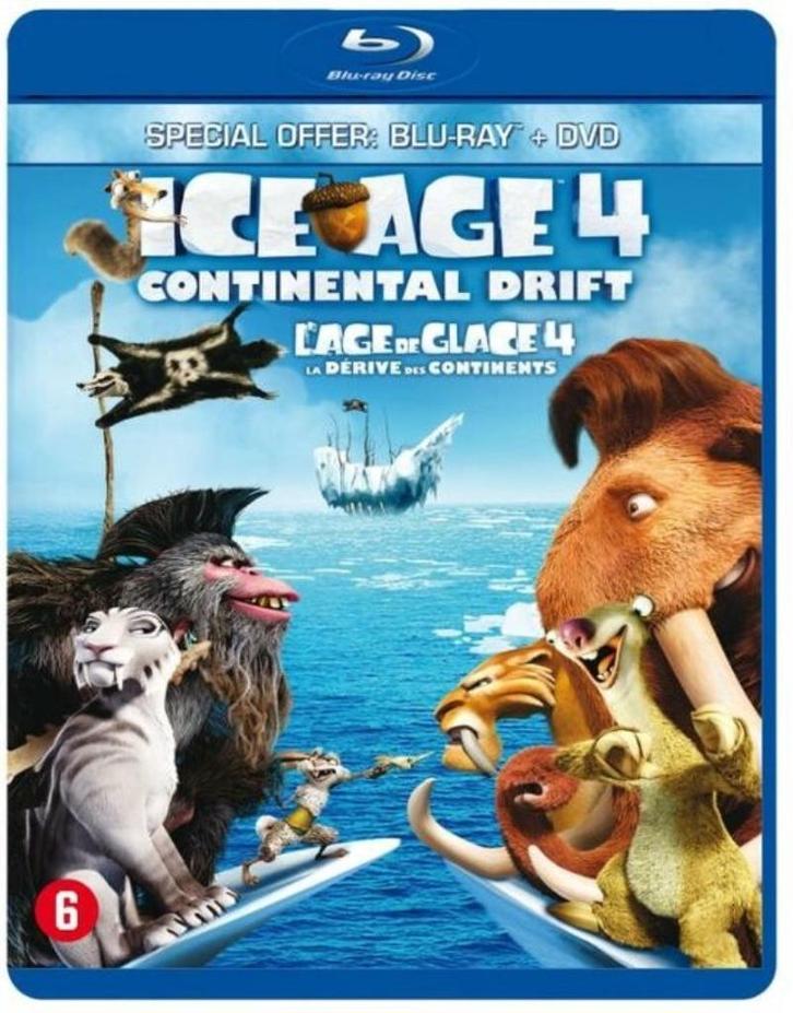 Ice Age 4 (Blu-ray) [3081], Cd's en Dvd's, Blu-ray, Zo goed als nieuw, Tekenfilms en Animatie, Ophalen of Verzenden