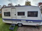 Hobby de luxe easy 450 UB. Bouwjaar 2003. 4 persoons, Caravans en Kamperen, Hobby, 95 kg, Particulier, 5 tot 6 meter