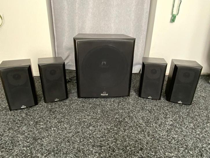 Magnat stereo set: 4x Vector 11 luidsprekers + Vector 30 sub, Muziek en Instrumenten, Overige Muziek en Instrumenten, Gebruikt