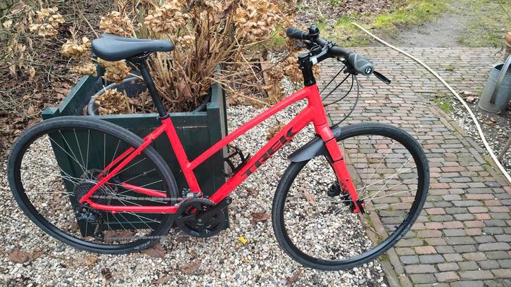 Trek FX2 Fitnessfiets, Fietsen en Brommers, Fietsen | Dames | Sportfietsen en Toerfietsen, Gebruikt, Overige merken, 15 tot 20 versnellingen